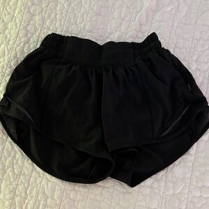 Lululemon Black hot hot Shorts 2.5
